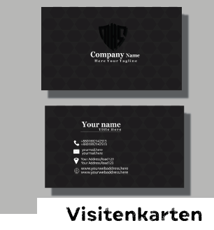 Visitenkarten Firmenkarte Karte